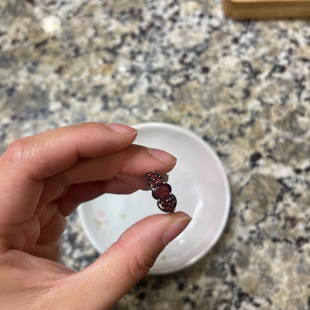 Ruby engagement ring